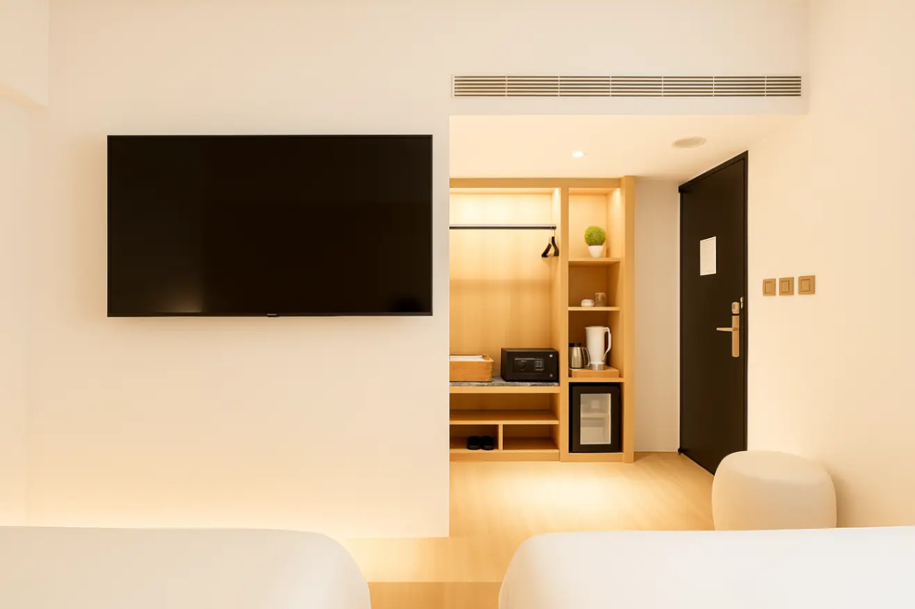 豪華四人房無窗